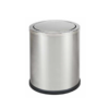 Thùng rác Inox nắp lật Ø25