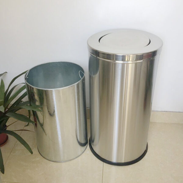 thùng rác inox