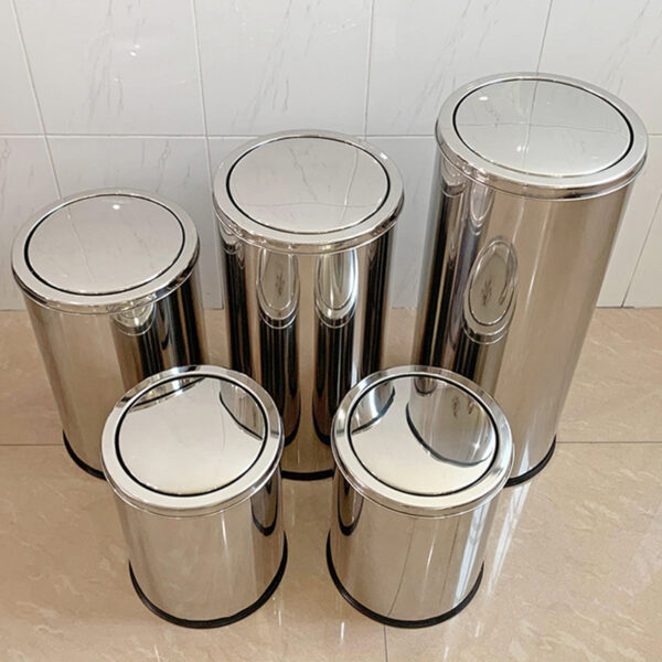 thùng rác inox